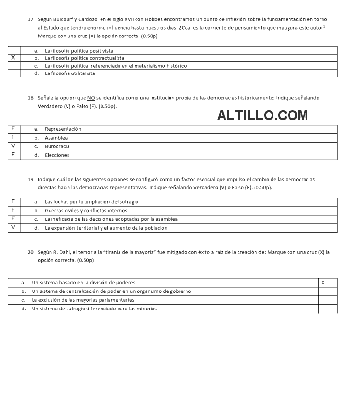 1º Parcial H | Ciencias Políticas (2022) | UBA XXI